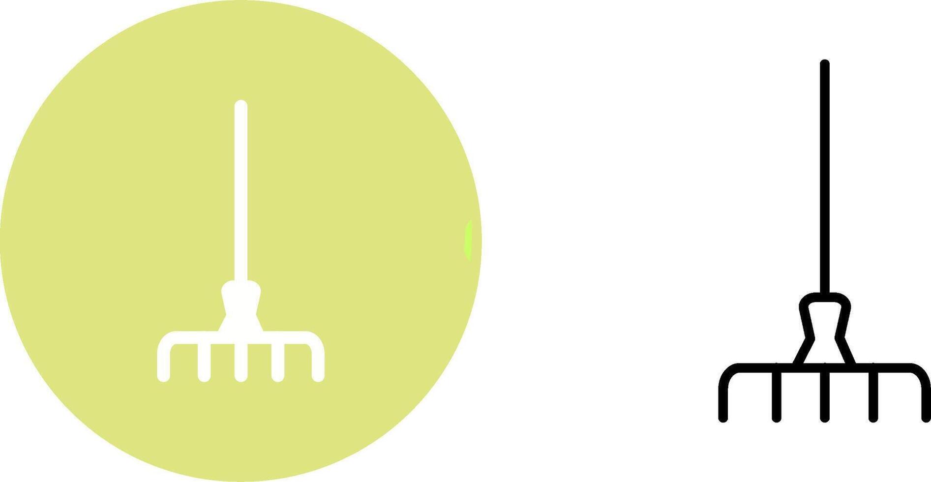 Gardening Fork Vector Icon