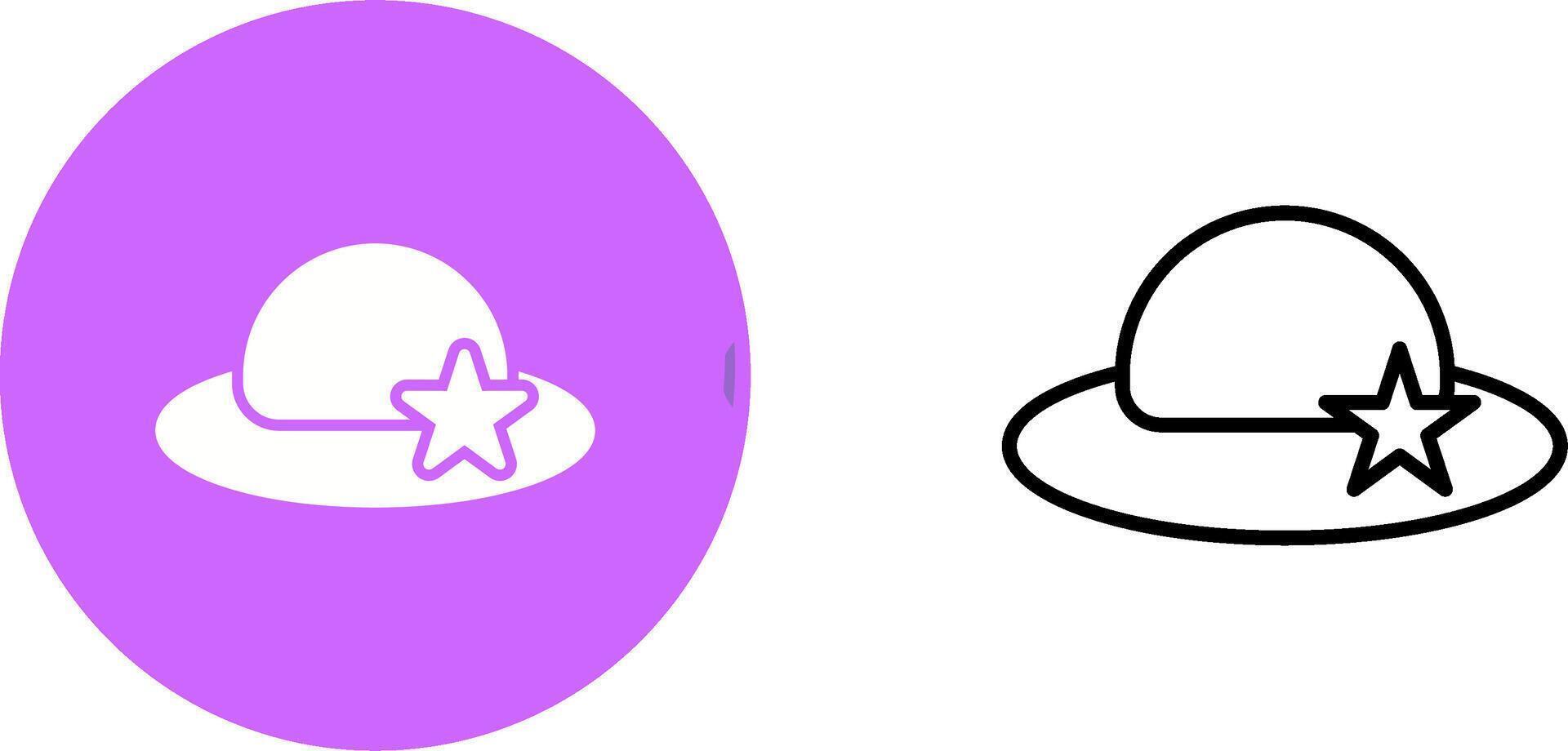 Womens Hat Vector Icon