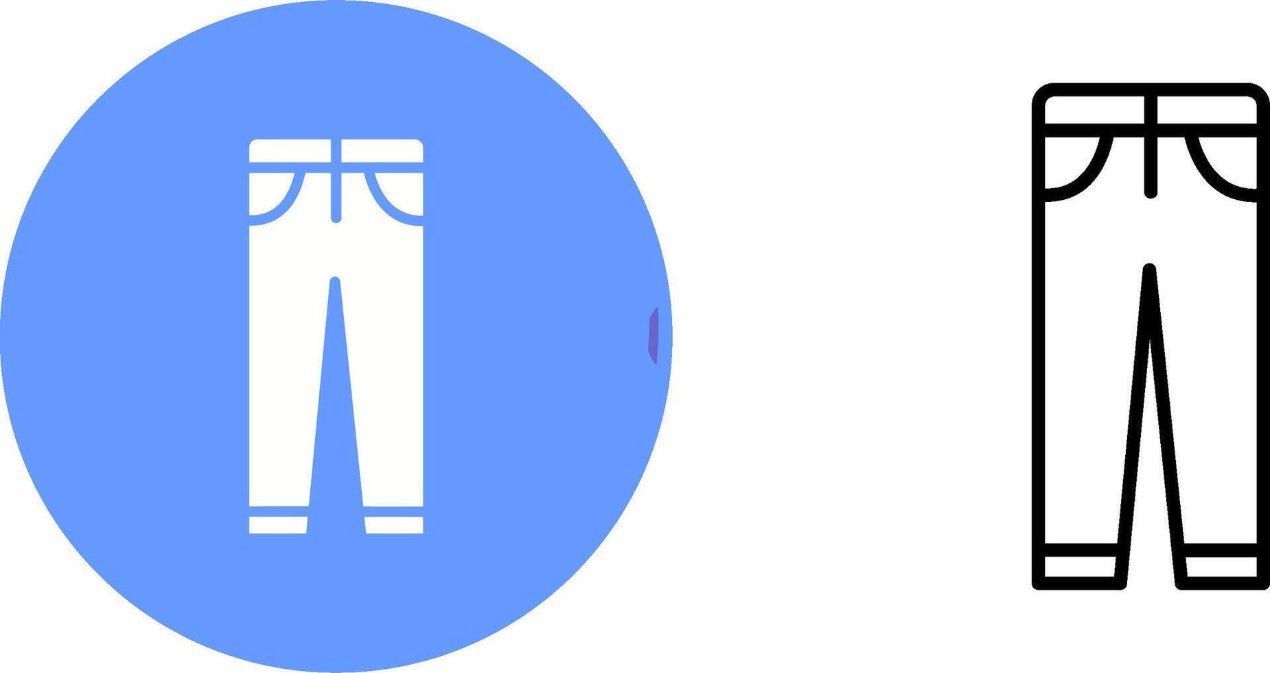 Trousers Vector Icon