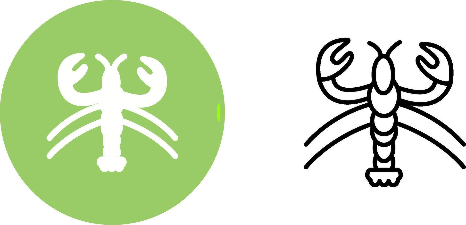 Lobster Vector Icon