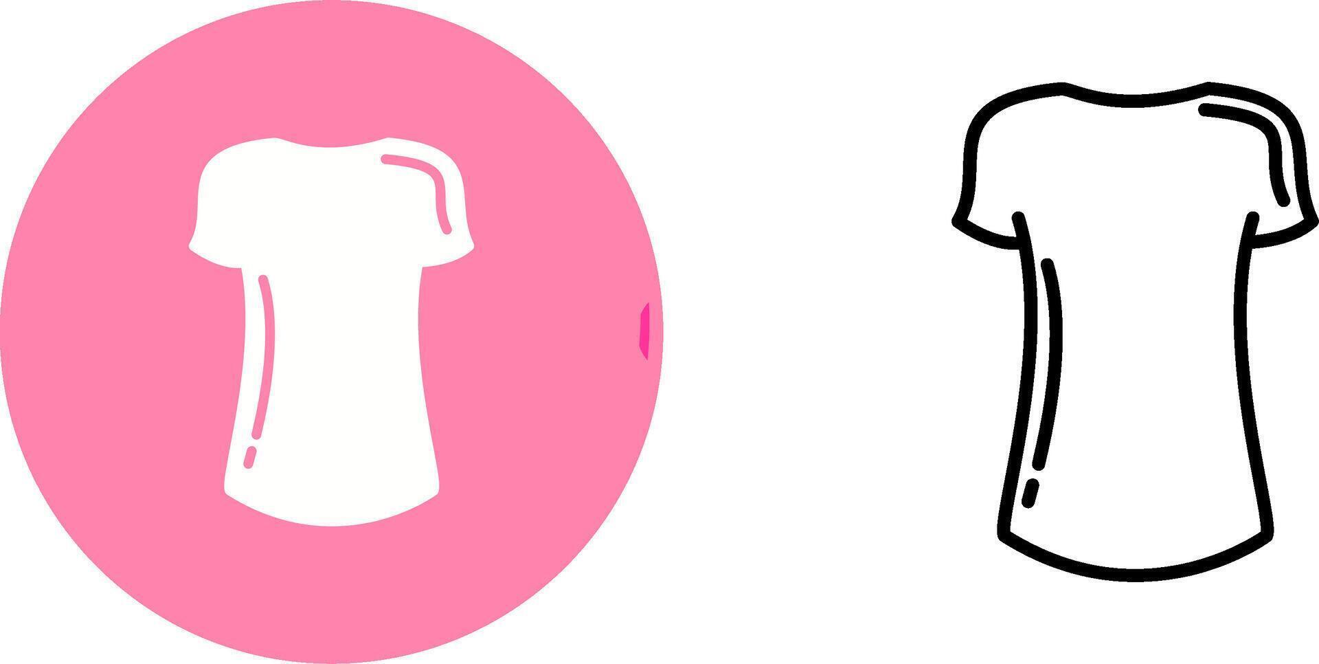 Ladies Shirt Vector Icon