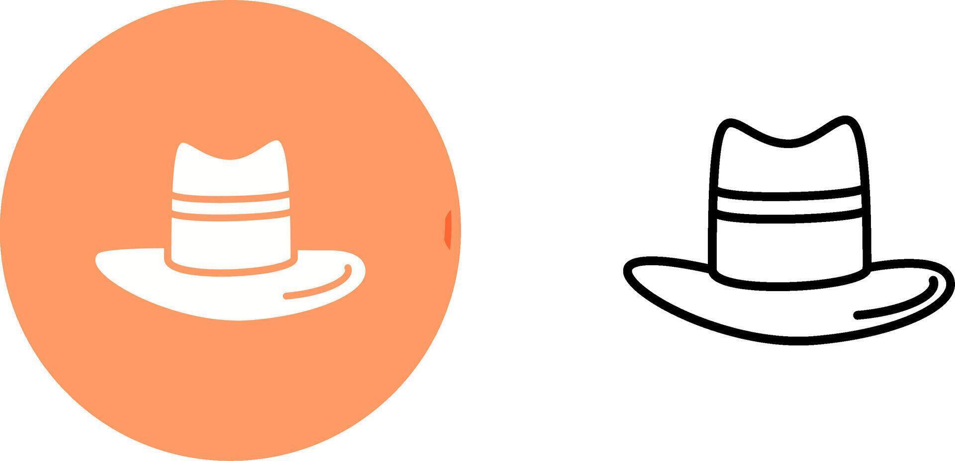 Mens Hat Vector Icon