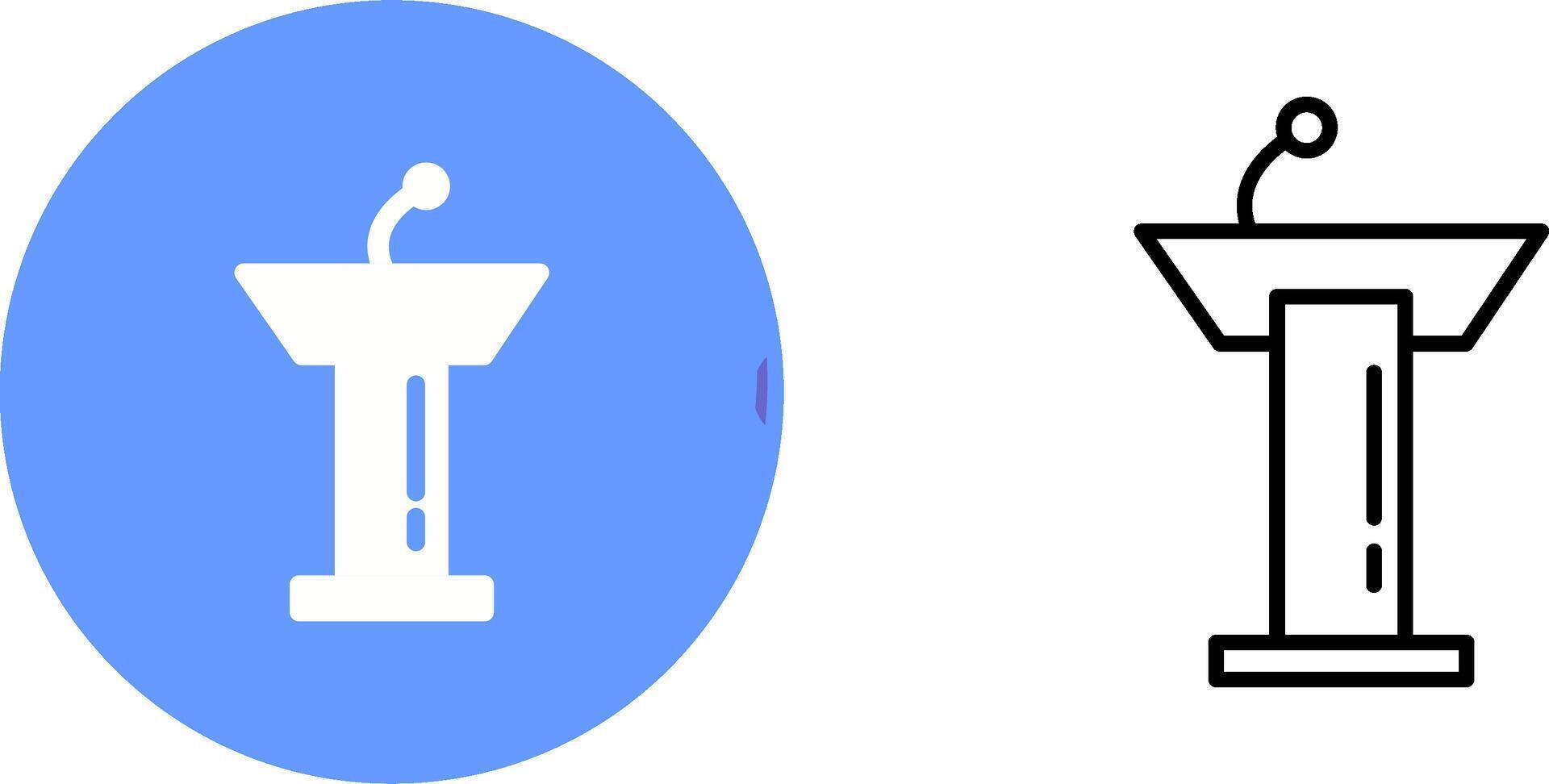Podium Vector Icon