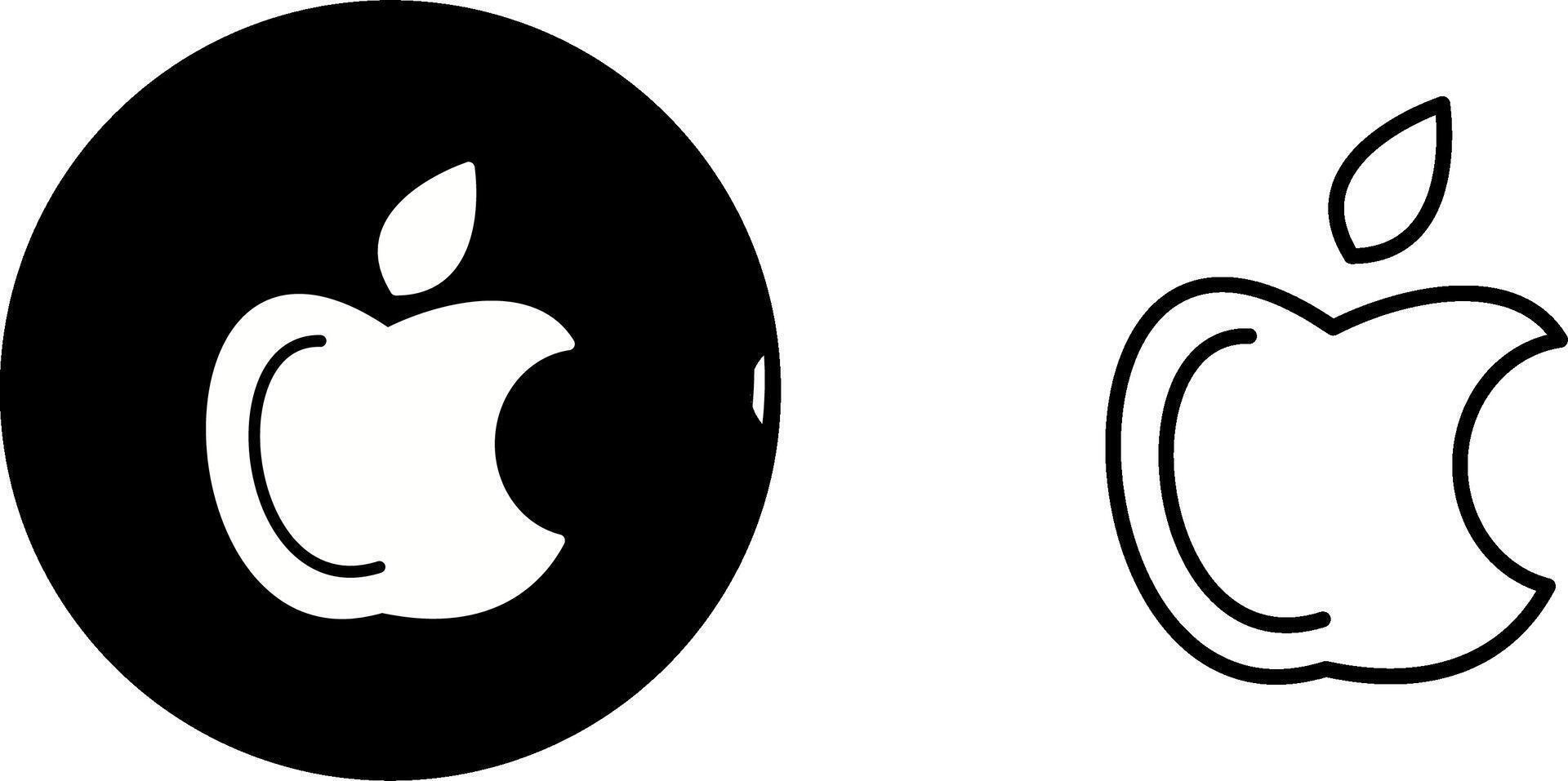 Apple Logo Vector Icon