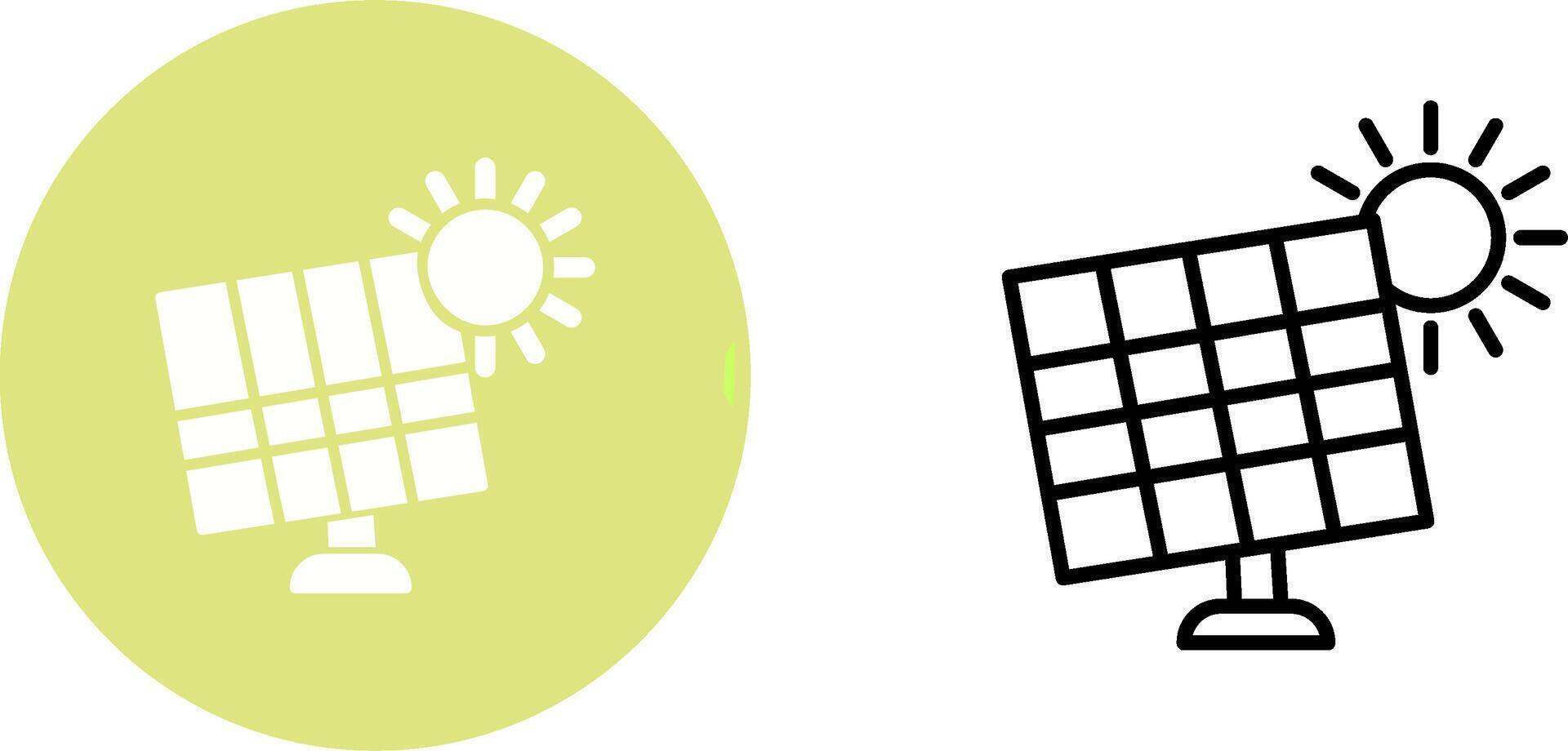 Solar Panel Vector Icon
