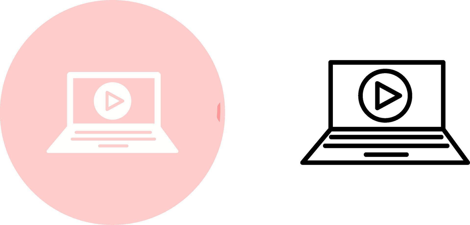 Play Video Vector Icon