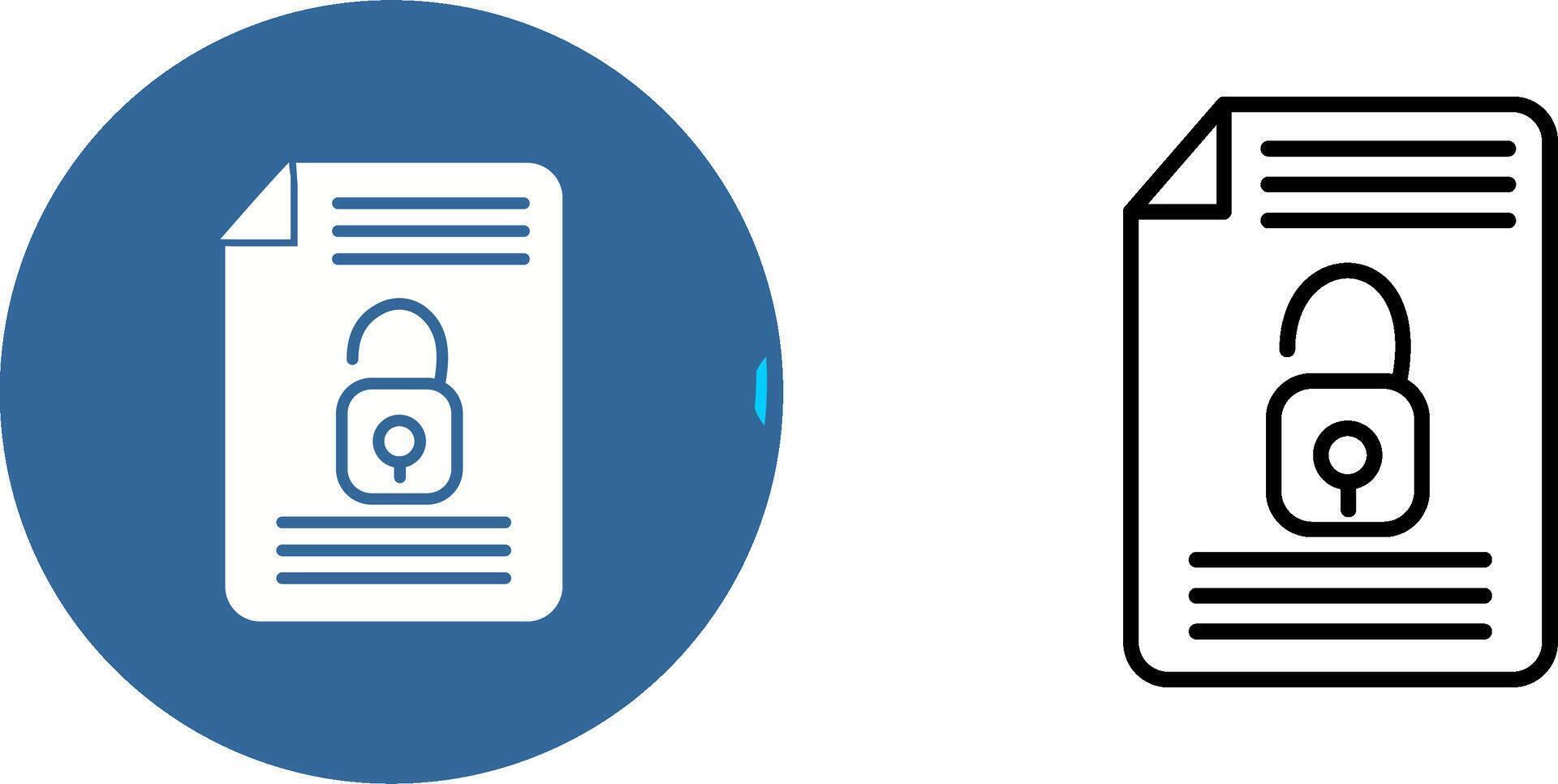 Confidentiality Vector Icon
