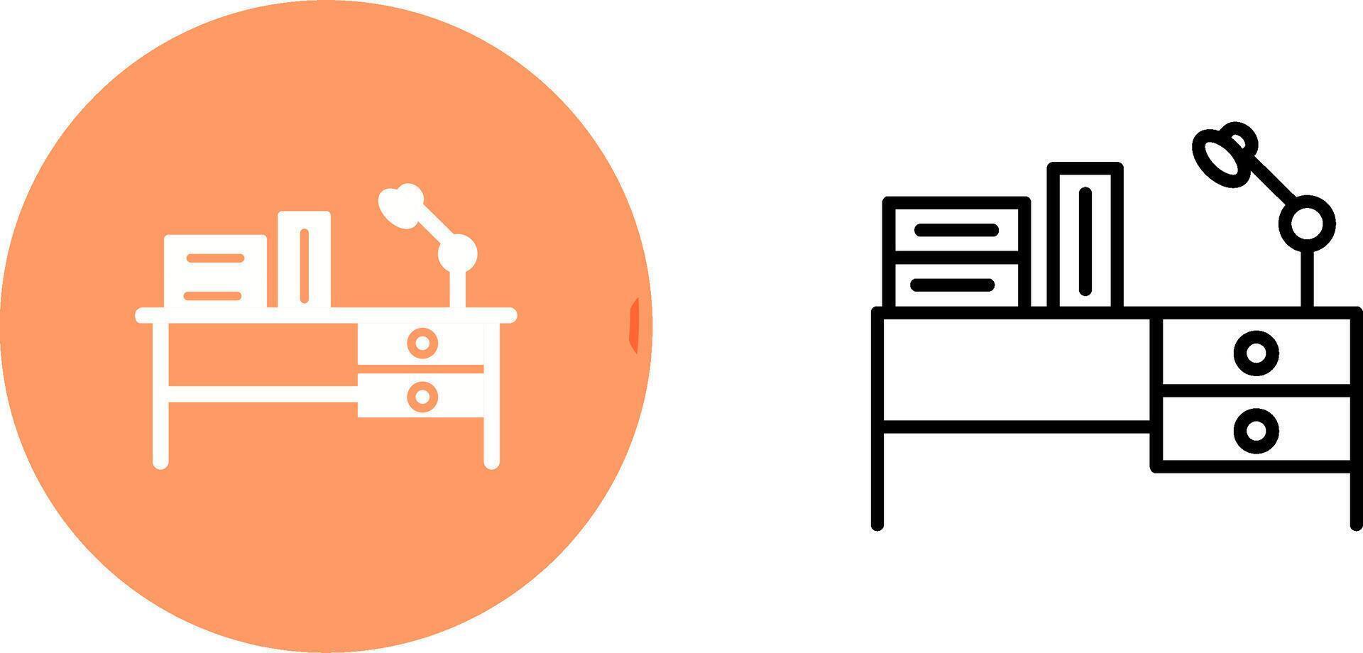 Desk Vector Icon
