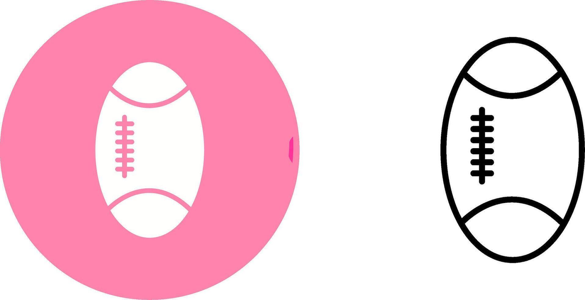 Rugby Vector Icon