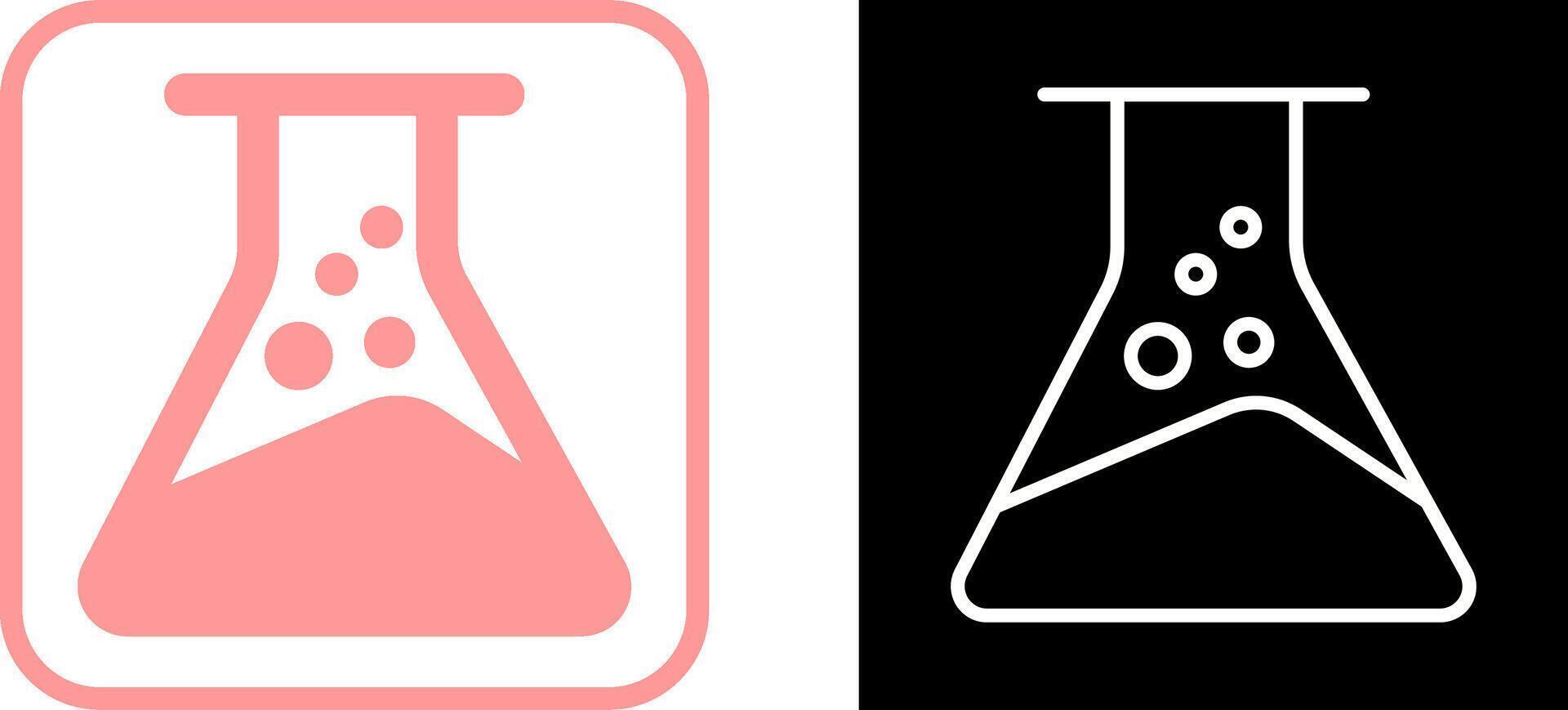 Chemical Flask Vector Icon