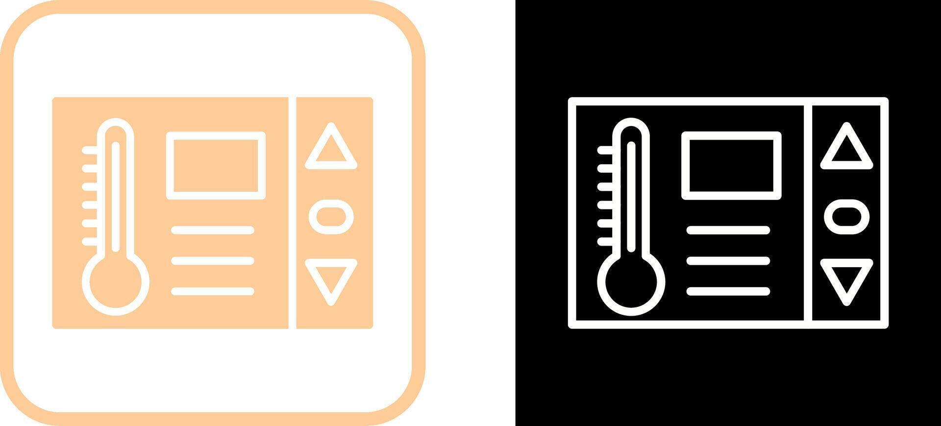 Thermostat Vector Icon