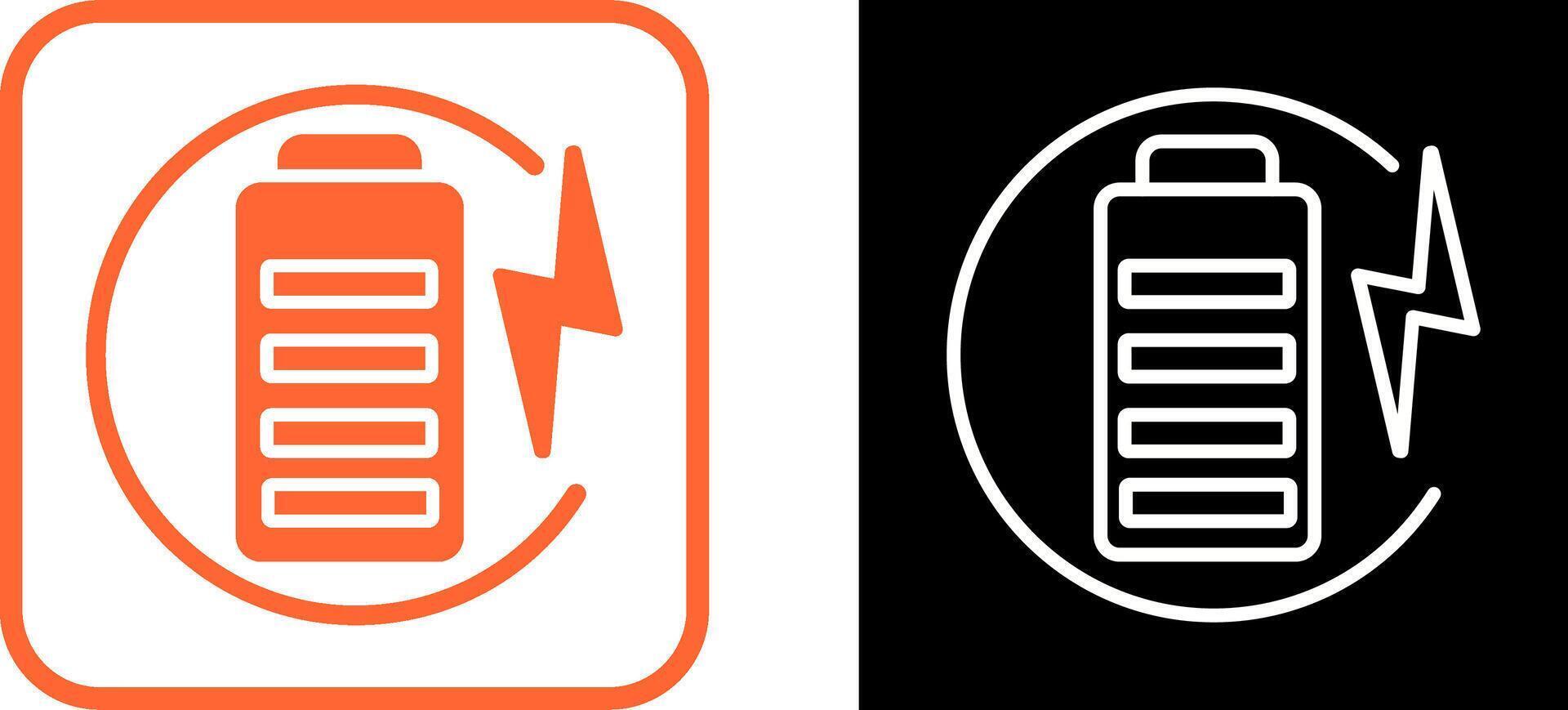 Charge Battery Vector Icon