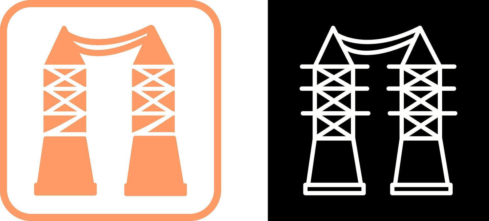 transmisión vector icono