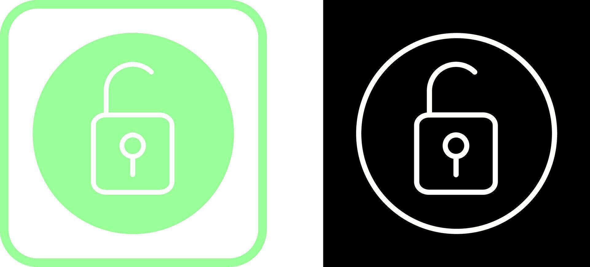 Open Lock Vector Icon