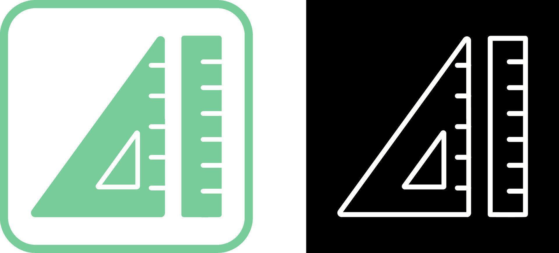 Set Square Vector Icon