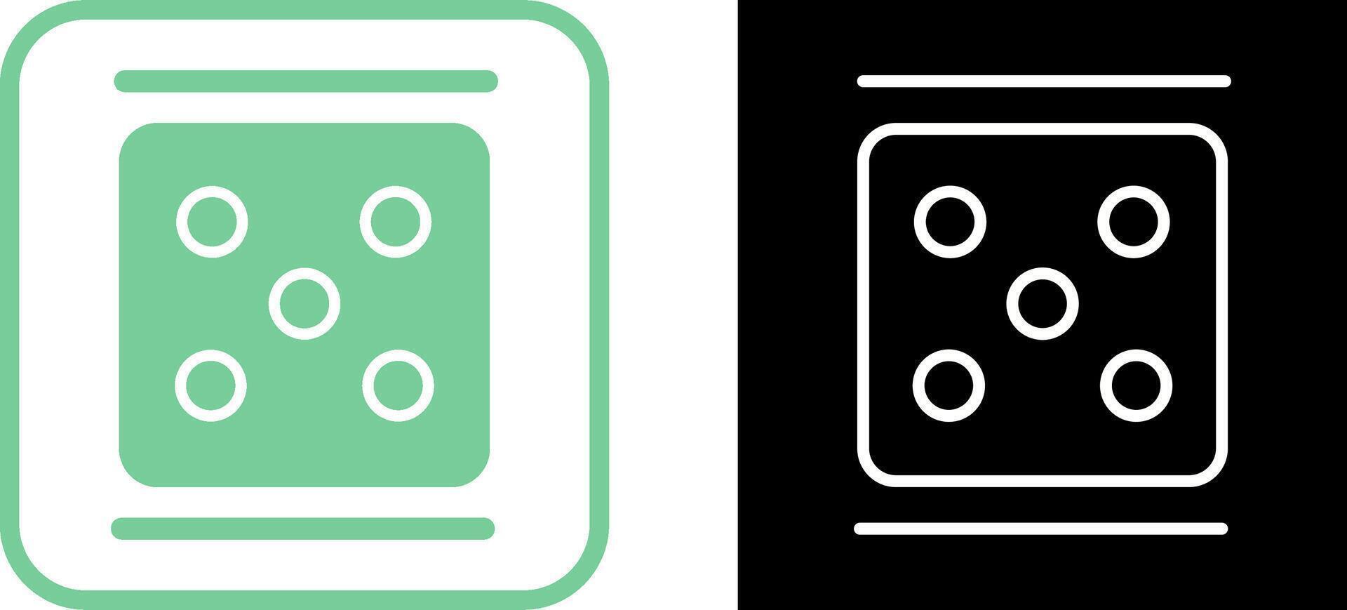Dice Vector Icon