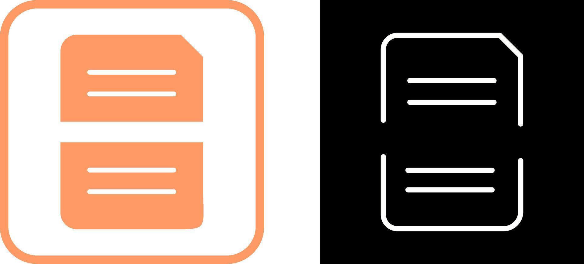 Divide Vector Icon