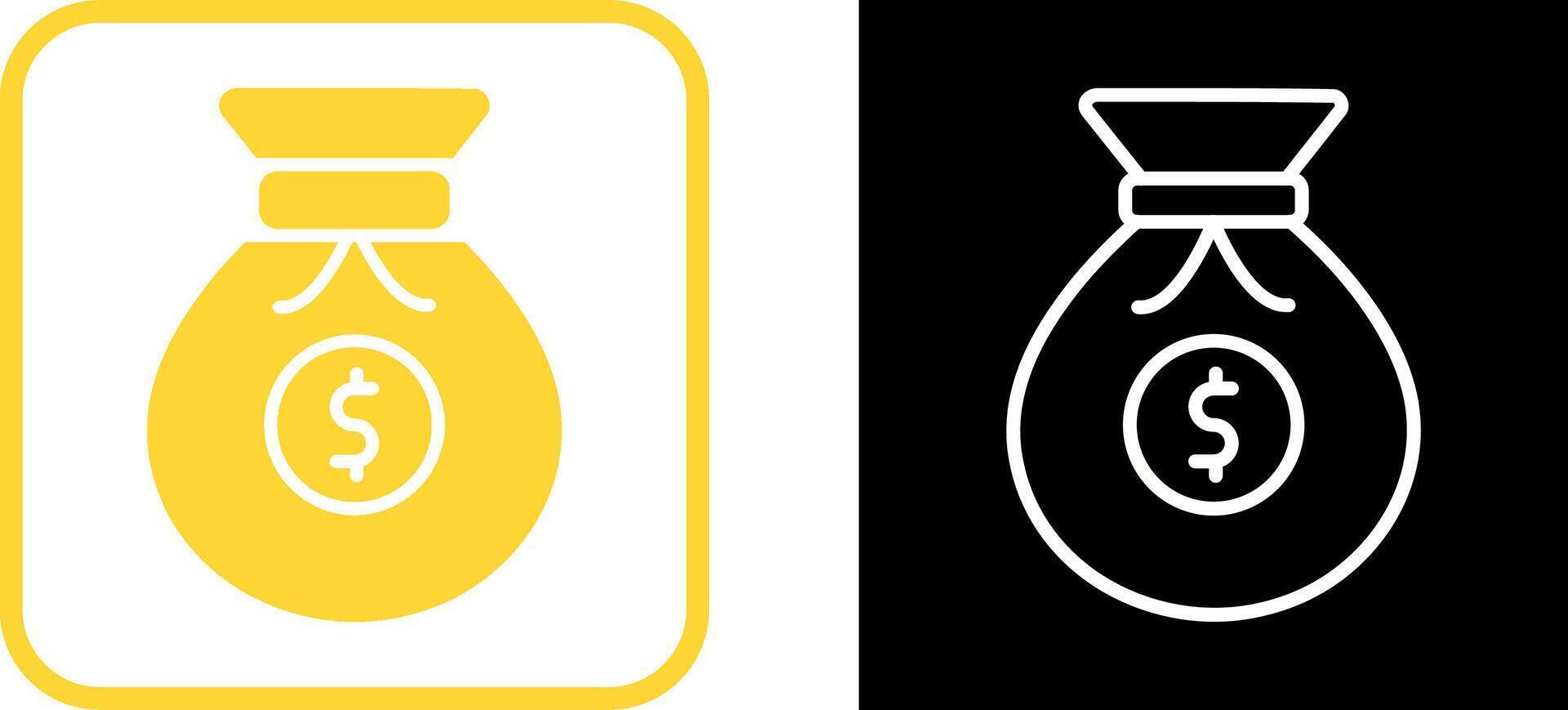 Money Bags Vector Icon