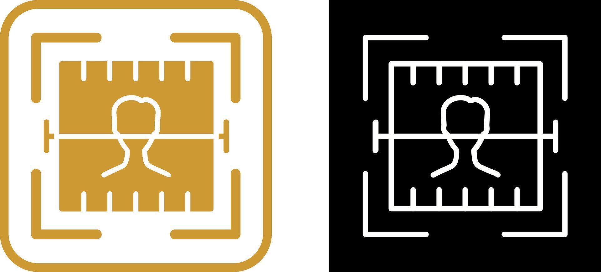 Face Scan Vector Icon
