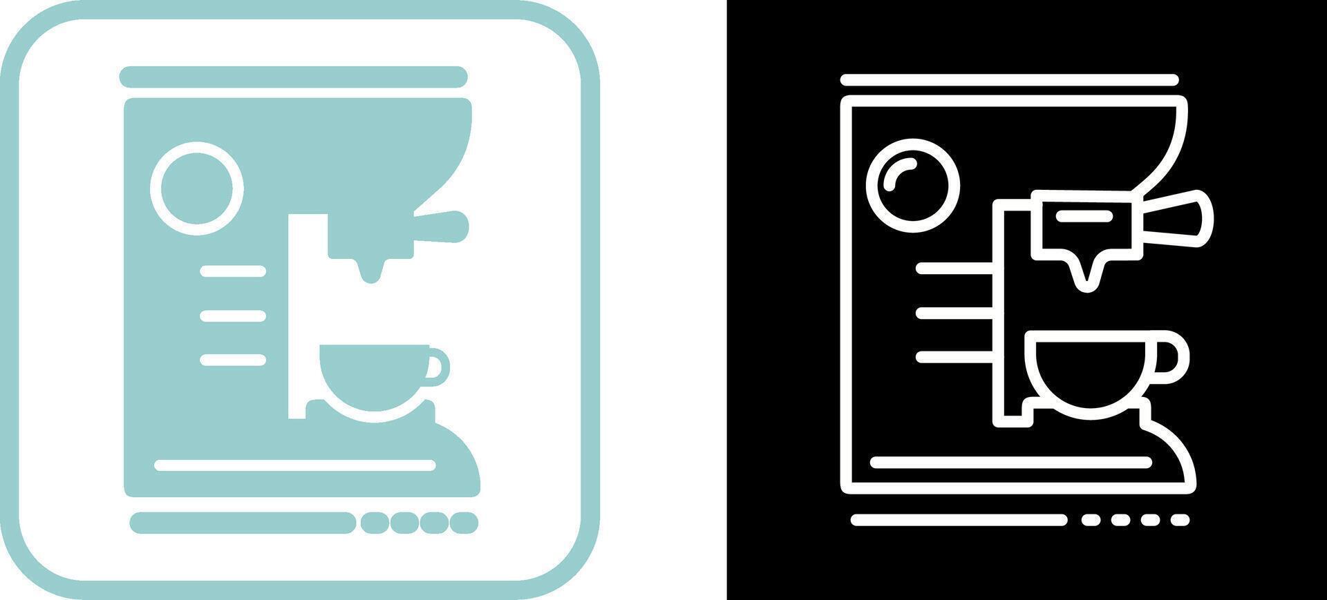 Coffee Machine Vector Icon