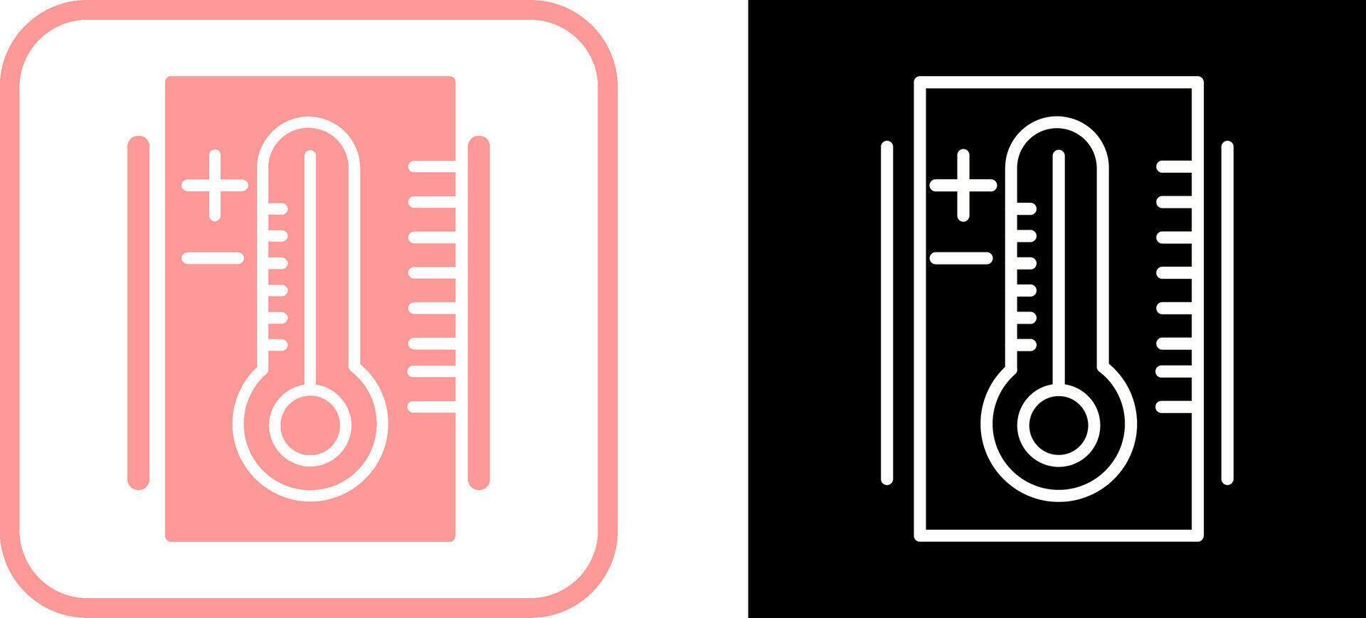 Thermometer Vector Icon