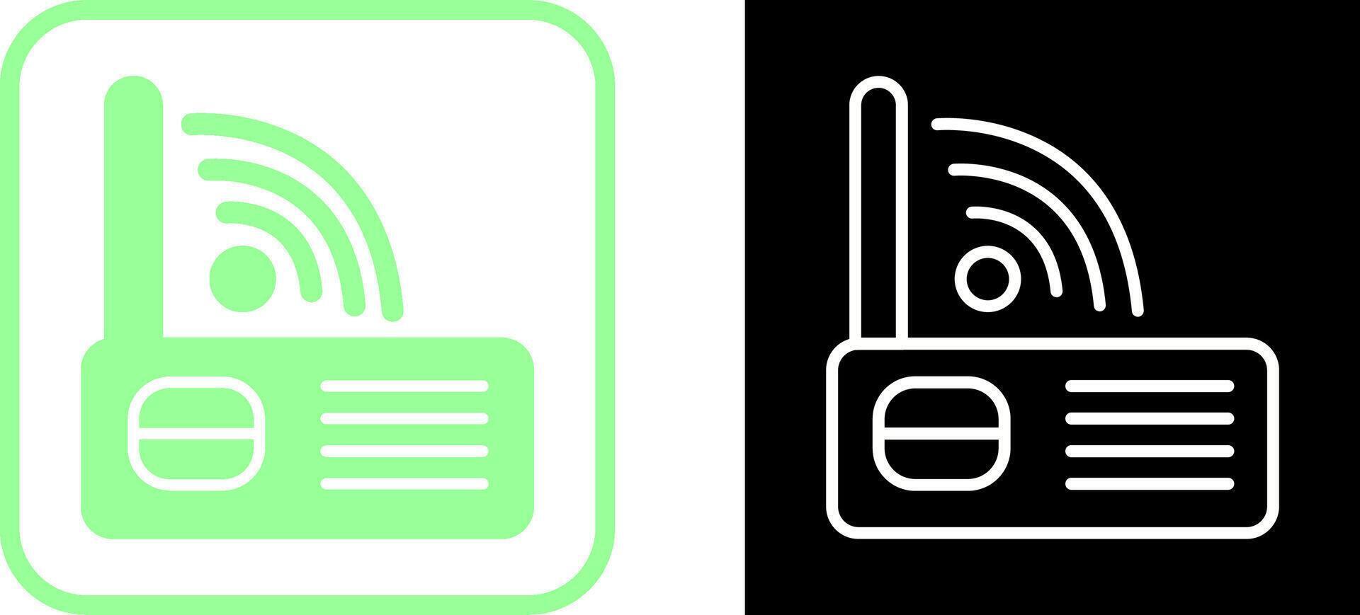 Modem Wifi Vector Icon
