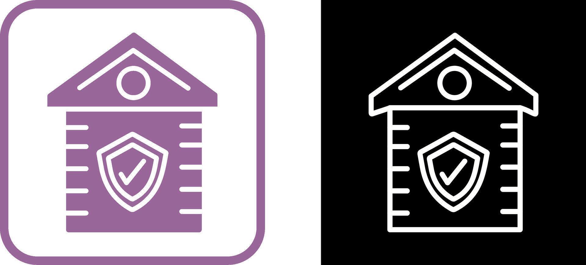 House Shield Vector Icon