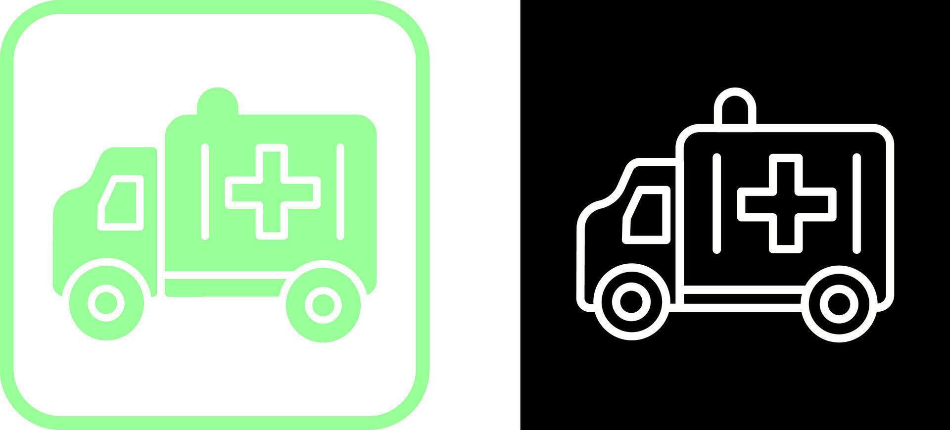 Ambulance Vector Icon