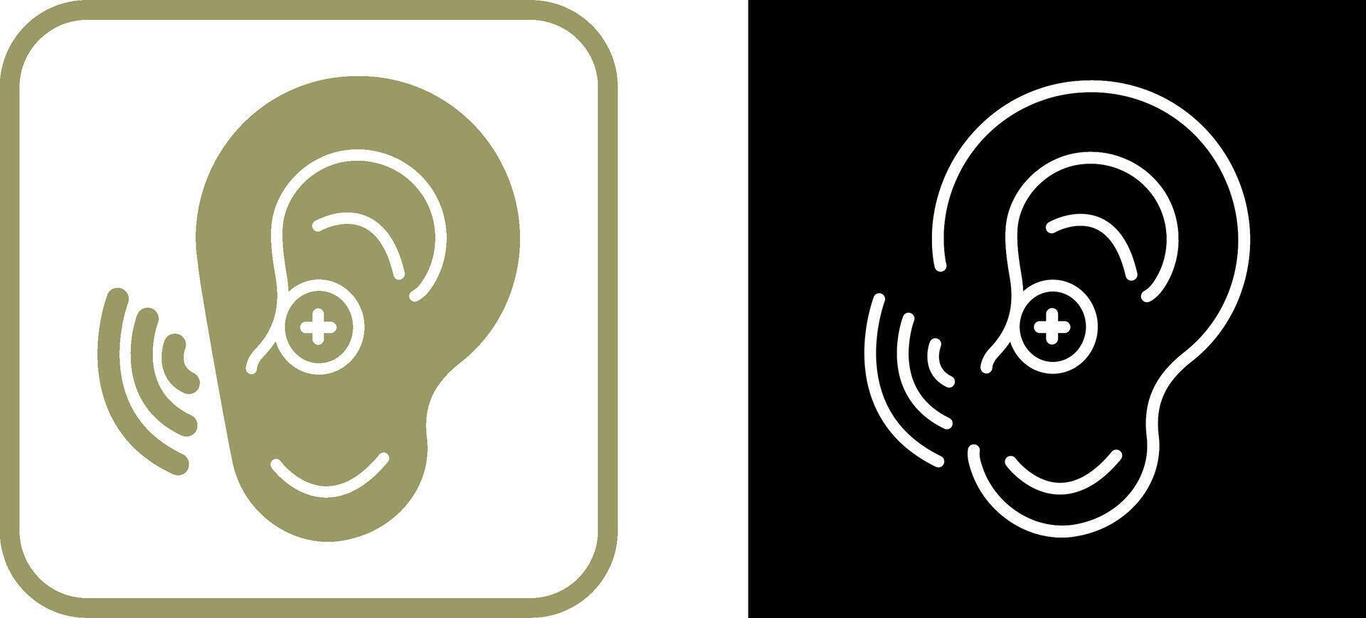 Hearing Aid Vector Icon