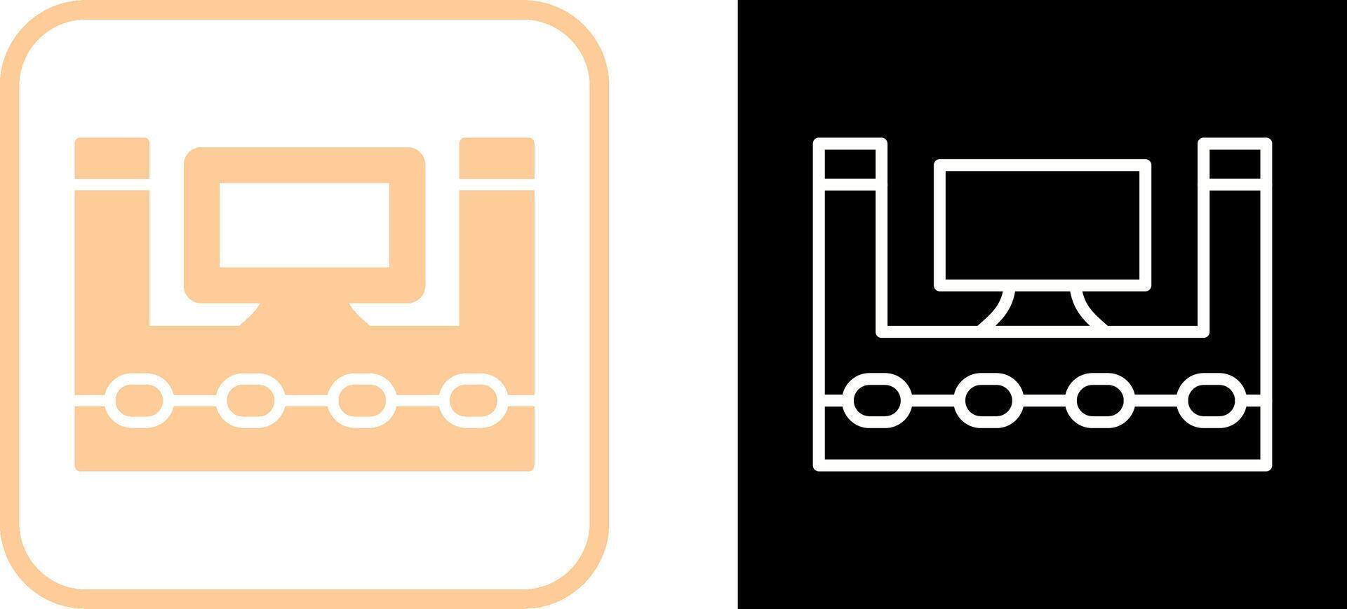 Television Set Vector Icon