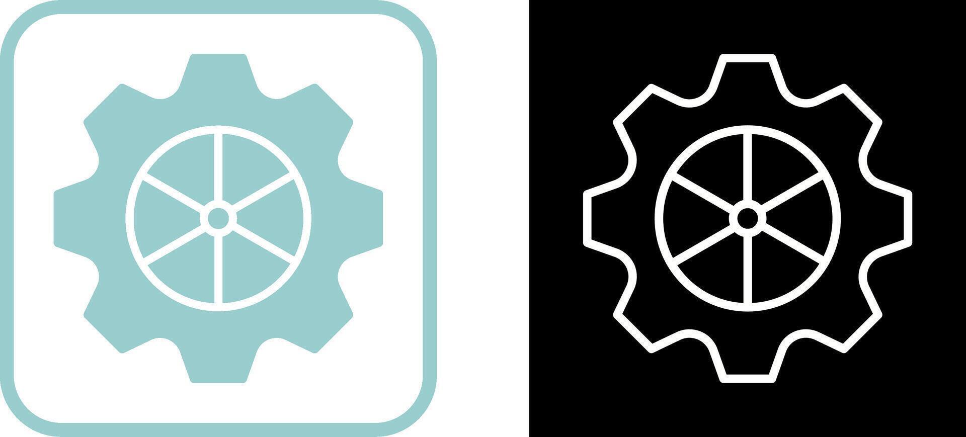 Wheel Vector Icon