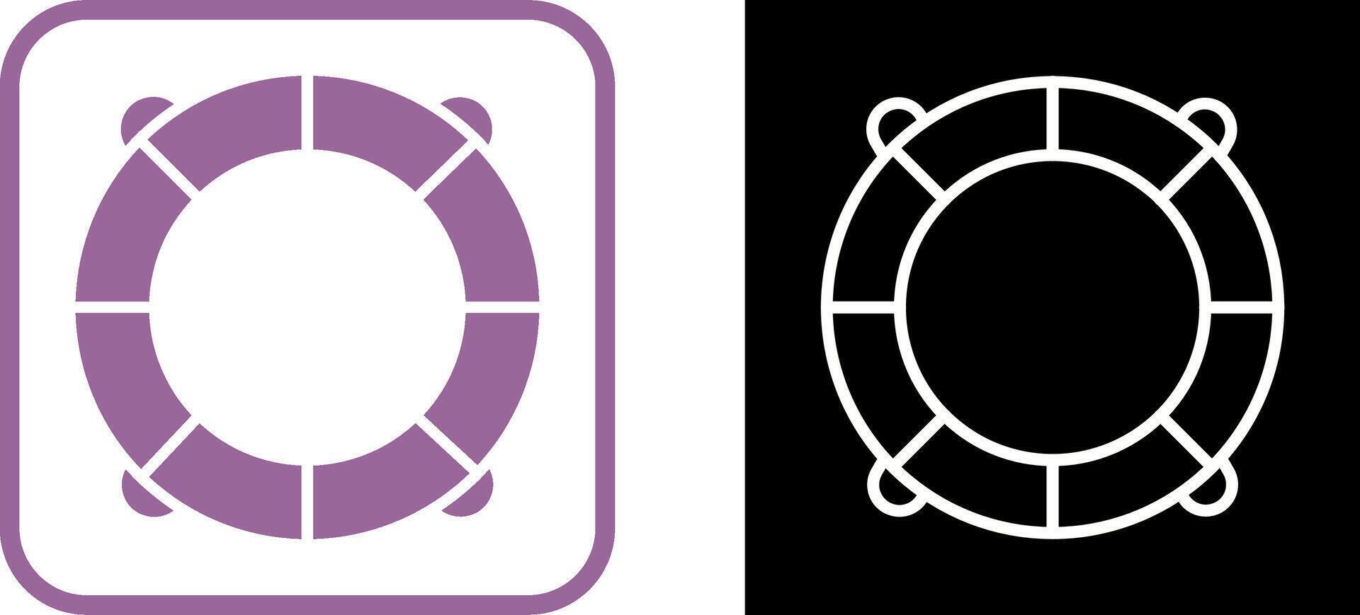 Life Saving Tube Vector Icon