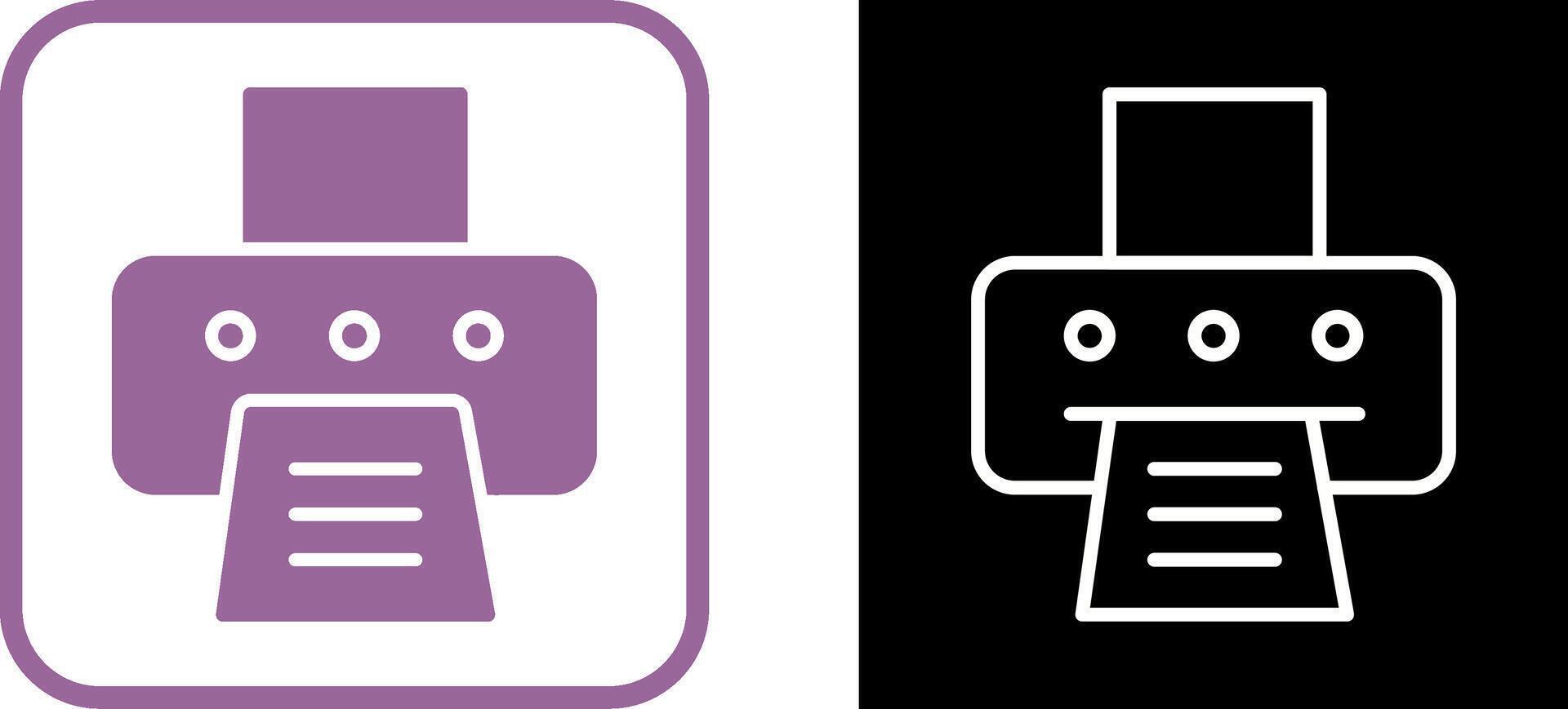 Print Vector Icon