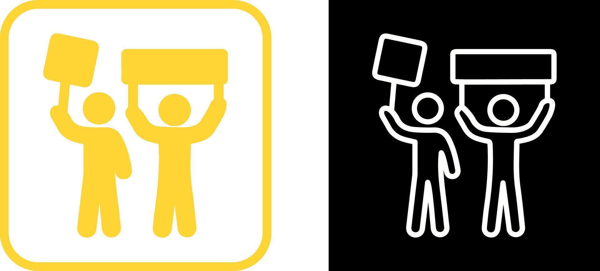 Protester Vector Icon
