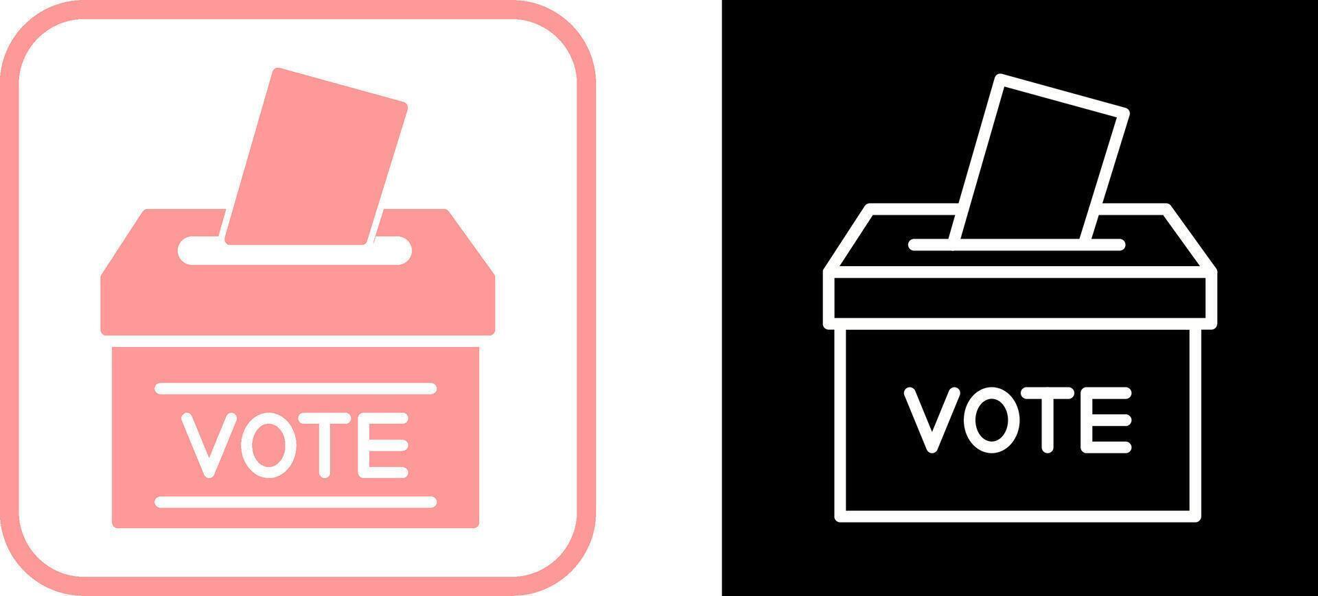 Ballot Vector Icon