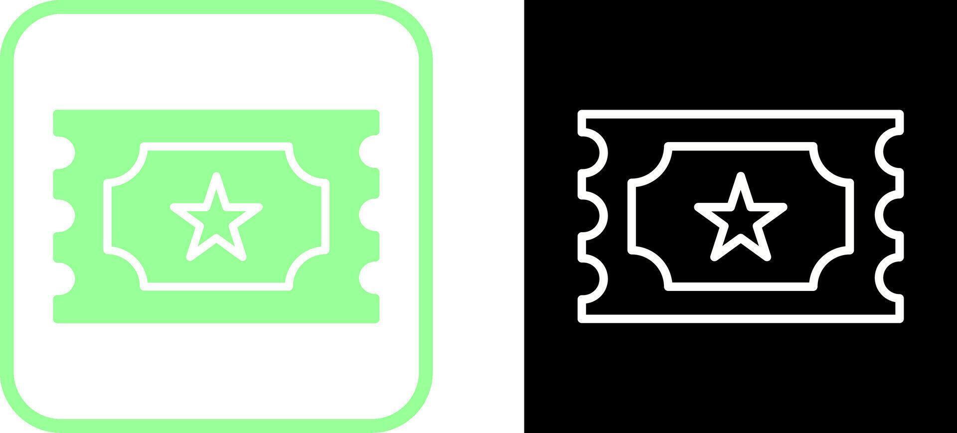 Tickets Vector Icon