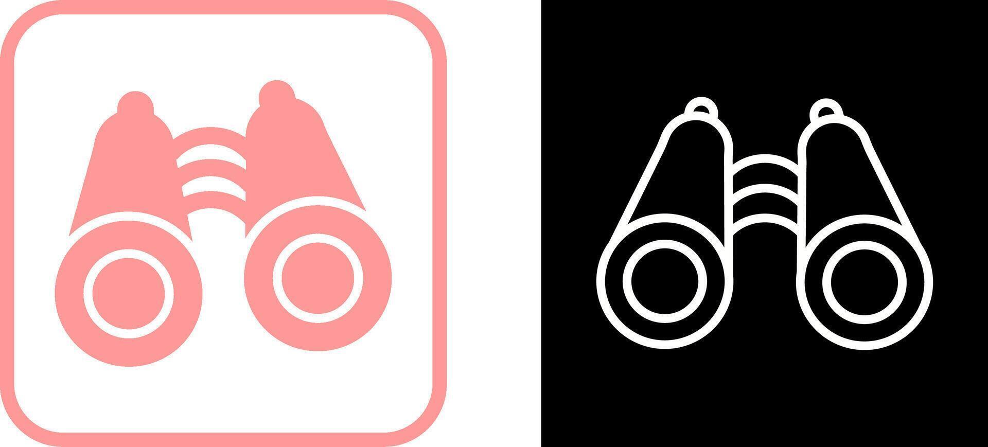 Binoculars Vector Icon