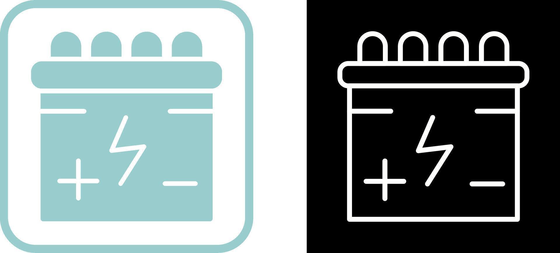 Batteries Vector Icon