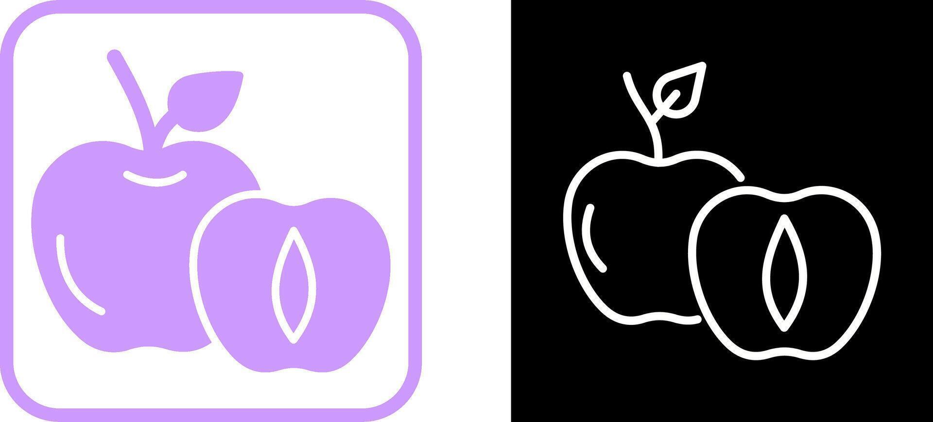Apricot Vector Icon