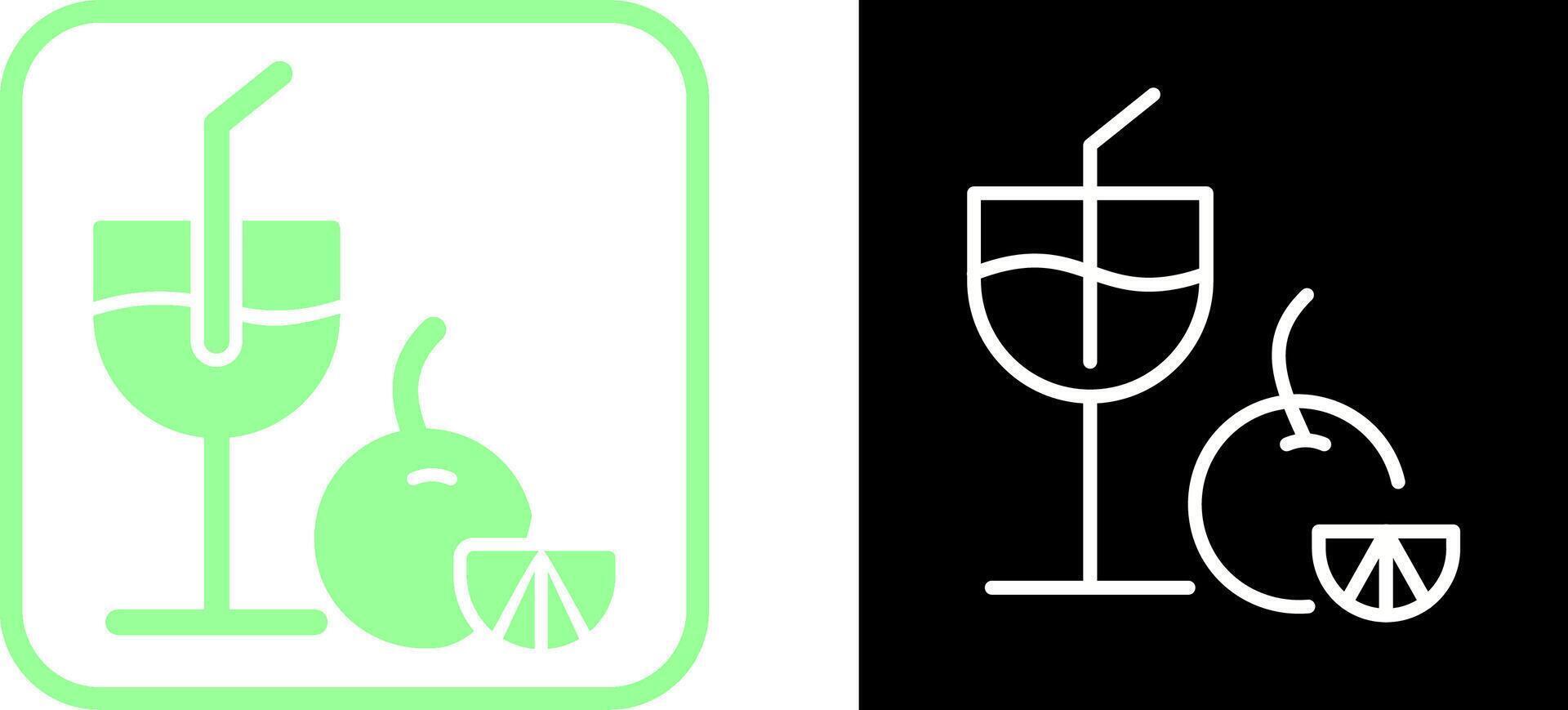 Orange Juice Vector Icon