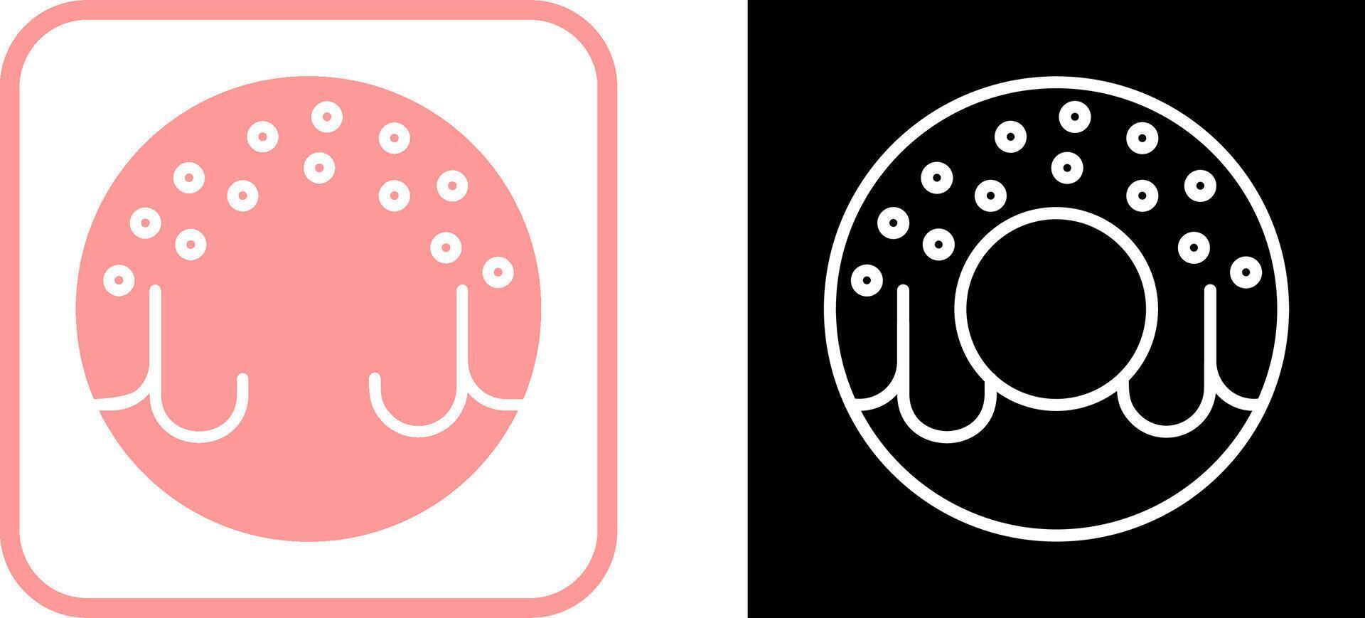 Doughnut Vector Icon