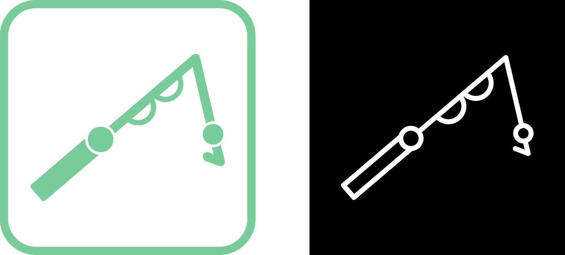 Fishing Pole Vector Icon