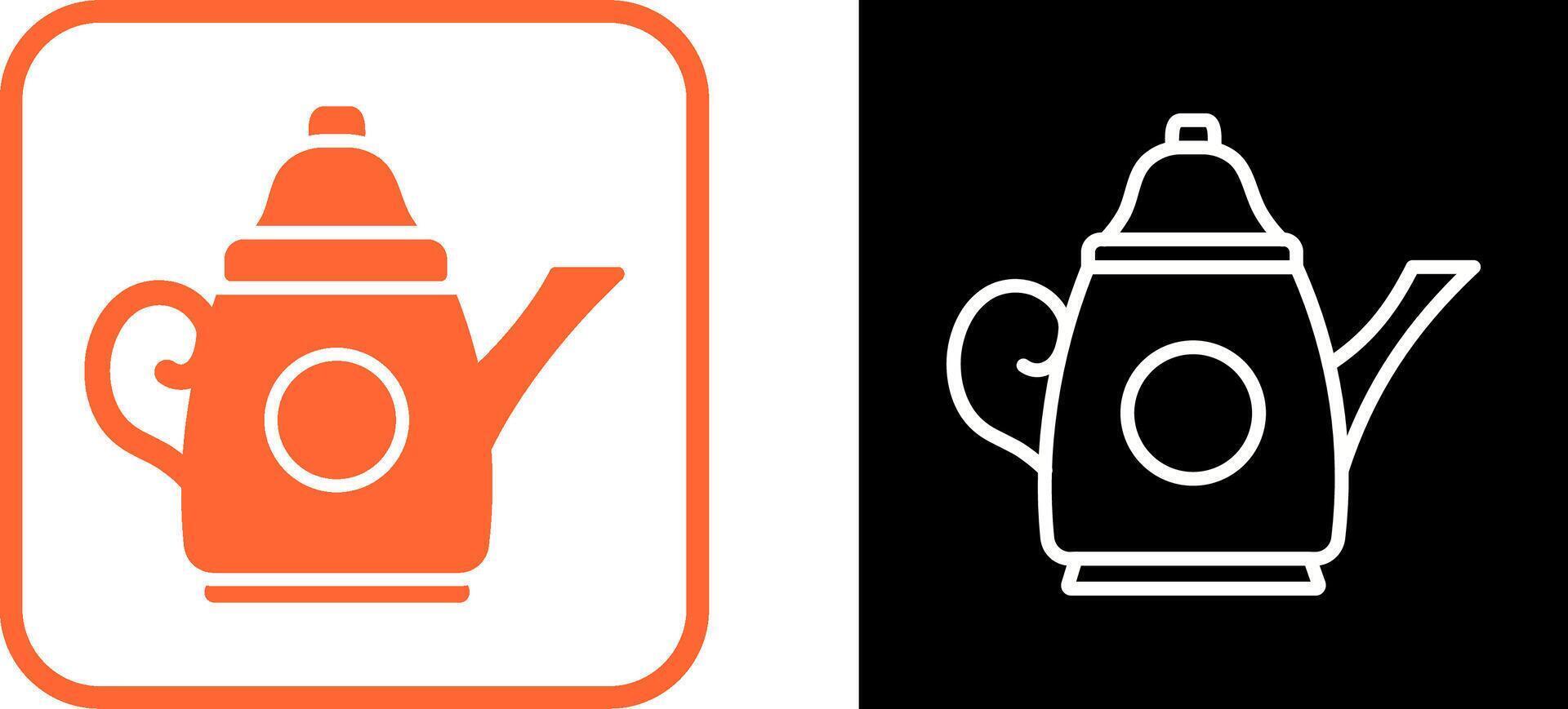 Teapot Vector Icon