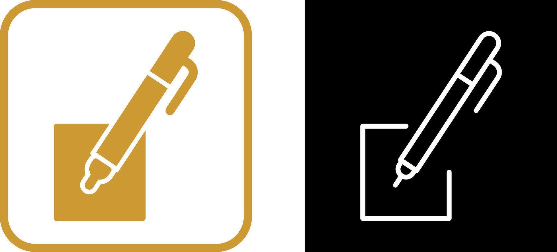 Pen Vector Icon