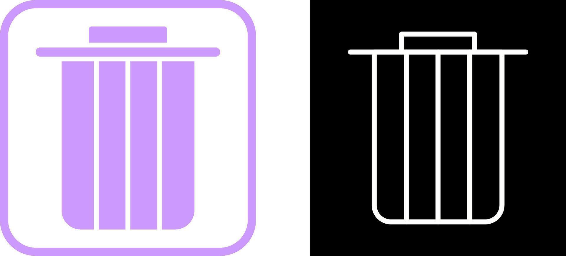 Dustbin Vector Icon