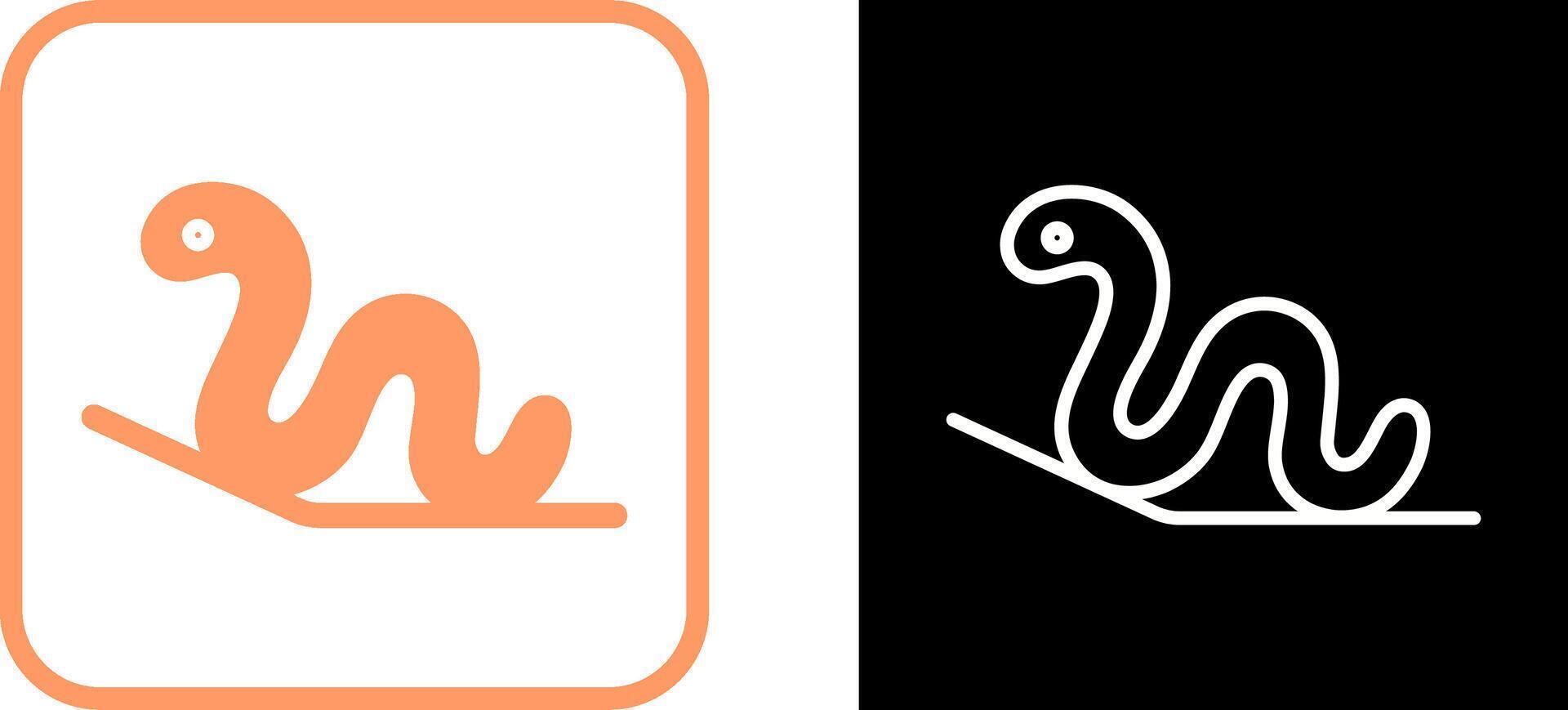 Worm Vector Icon