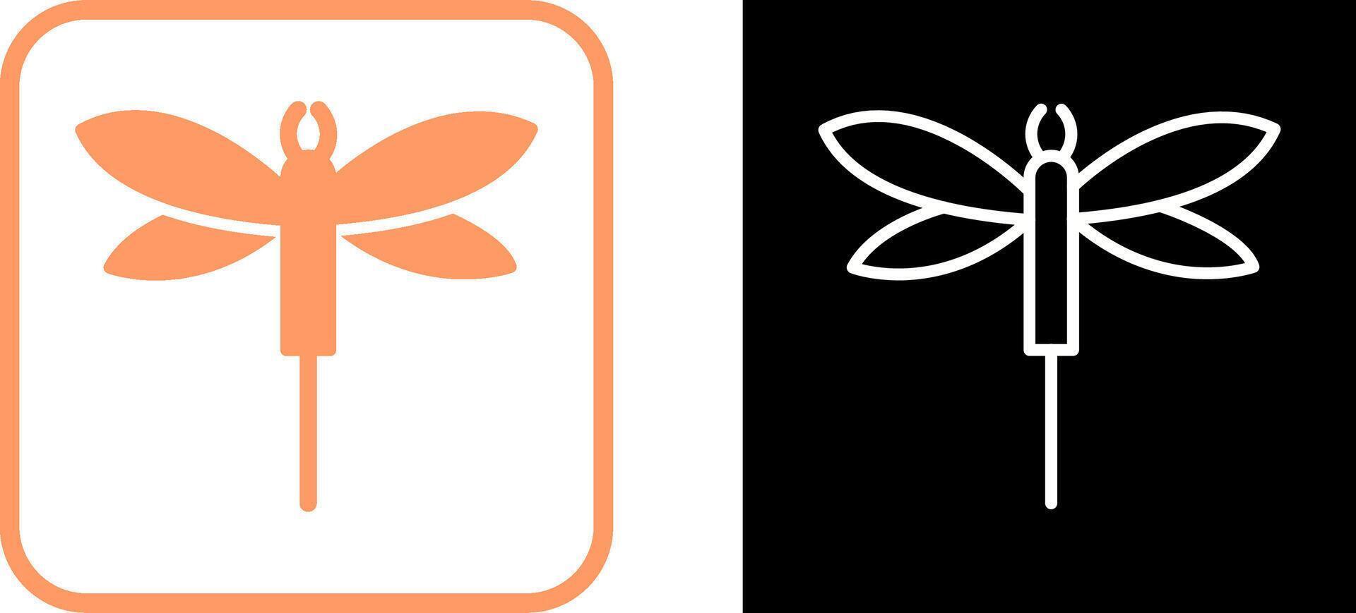 Dragonfly Vector Icon