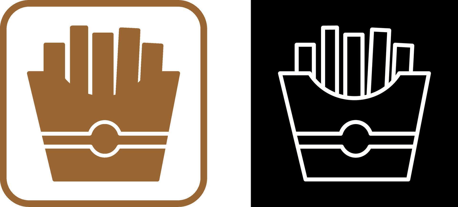 French Fries Vector Icon
