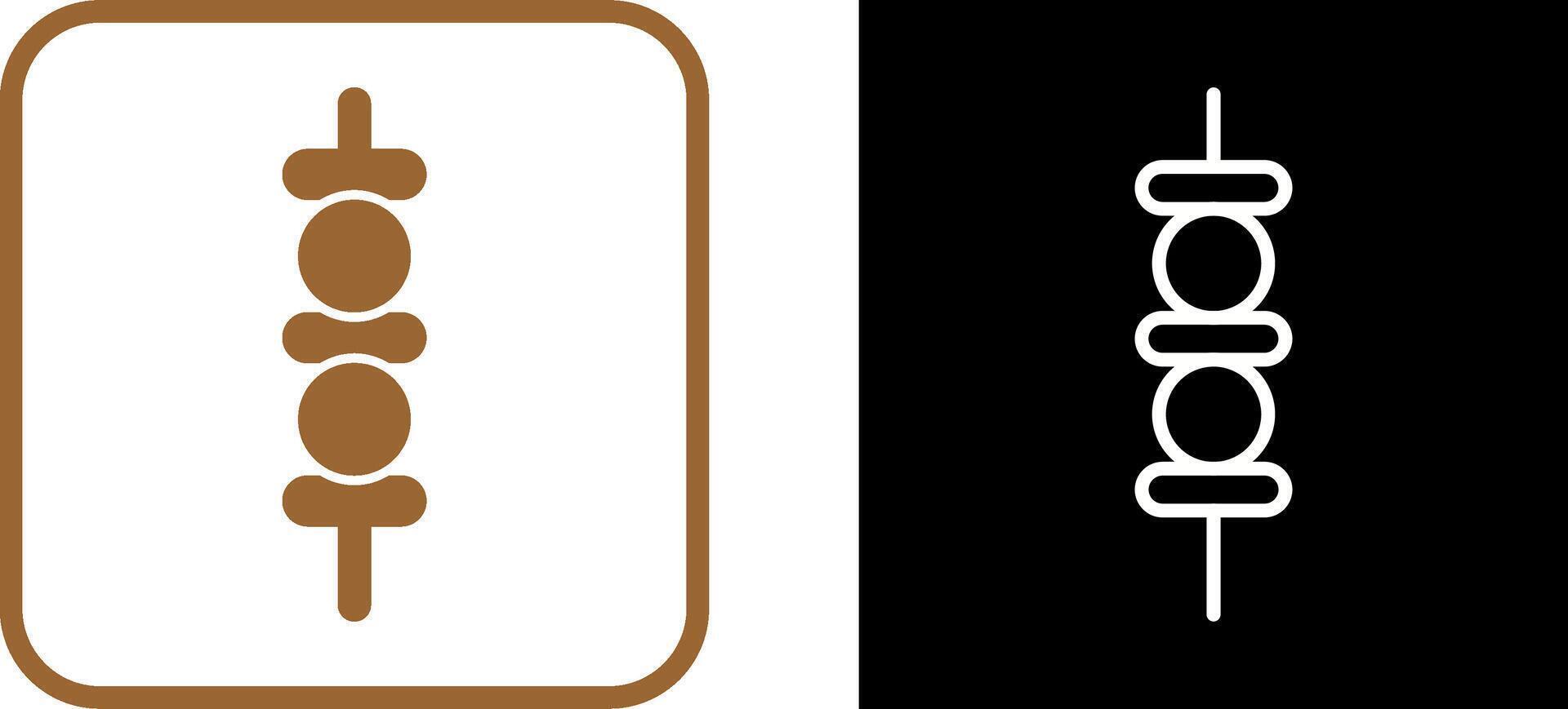 Kebab Vector Icon