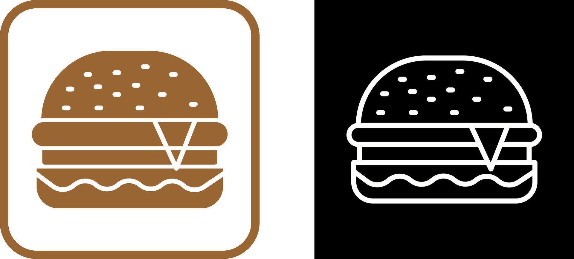 Burger Vector Icon